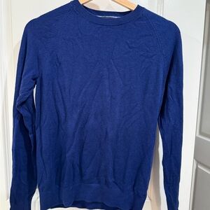 Banana Republic Men's Rich Blue Crewneck Sweater